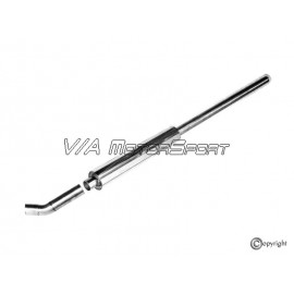 Silencieux d'échappement primaire Audi 100 C1 Coupé/Limousine S/L/LS/GL (68-76, automatique, inox)
