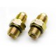 Adaptateur acier male-male (-6AN, M14)