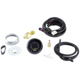 Kit indicateur BOOST "AEM Electronics" (digital, -30 à +35PSI)