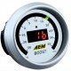 Kit indicateur BOOST "AEM Electronics" (digital, -30 à +35PSI)