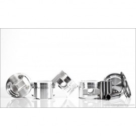 Kit pistons H.P. "JE Pistons" moteur R5 2.2L 20VT (89-97, 3B/RR/ABY/ADU/AAN, Ø82.50mm)