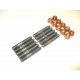 Kit goujons écrous culasse/collecteur échappement (80-91, M8x35)