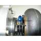 Adaptateur droit mâle (JIC)/mâle (NPT) entrée d'huile turbo "Precision" (-4AN/1/8NPT)