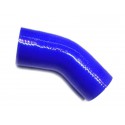 Durite silicone coudée 45° (Ø:70mm x L:102mm)