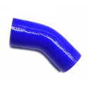 Durite silicone coudée 45° (Ø:76mm x L:102mm)