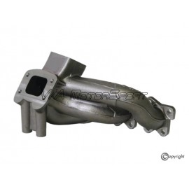 Collecteur d'échappement H.P. "SQ Evolution" moteur R5 2.1-2.2L 20VT (84-97, K27/T3)