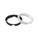 Bague de centrage de roue (63.40x58.60mm, blanc)