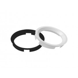 Bague de centrage de roue (63.40x58.60mm, blanc)