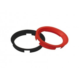 Bague de centrage de roue (63.40x57.10mm, rouge orange)