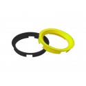 Bague de centrage de roue (72.60x65.10mm, jaune)