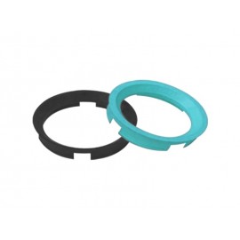 Bague de centrage de roue (72.60x59.50mm, turquoise)